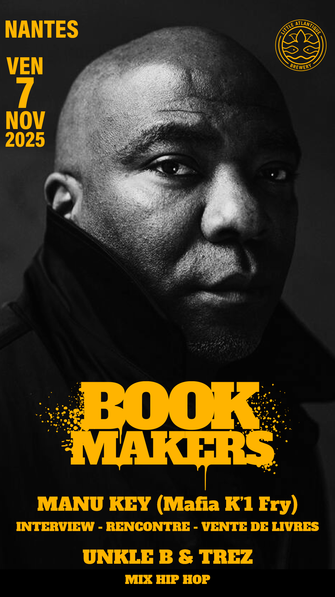 Soirée Book Makers avec Manu Key