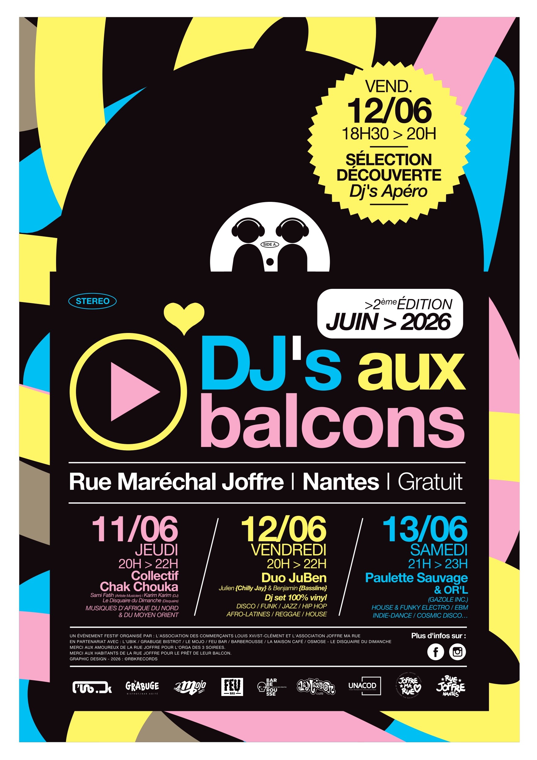 DJ's aux balcons
