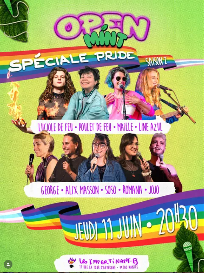 🏳‍🌈 Open MINT spéciale Pride