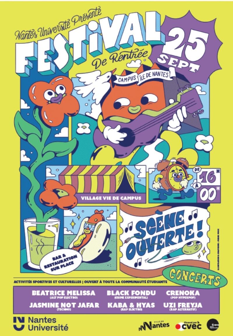 Festival de Rentrée Nantes Université