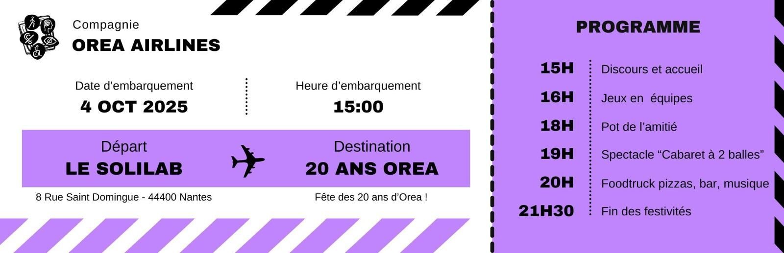 20 ans Orea