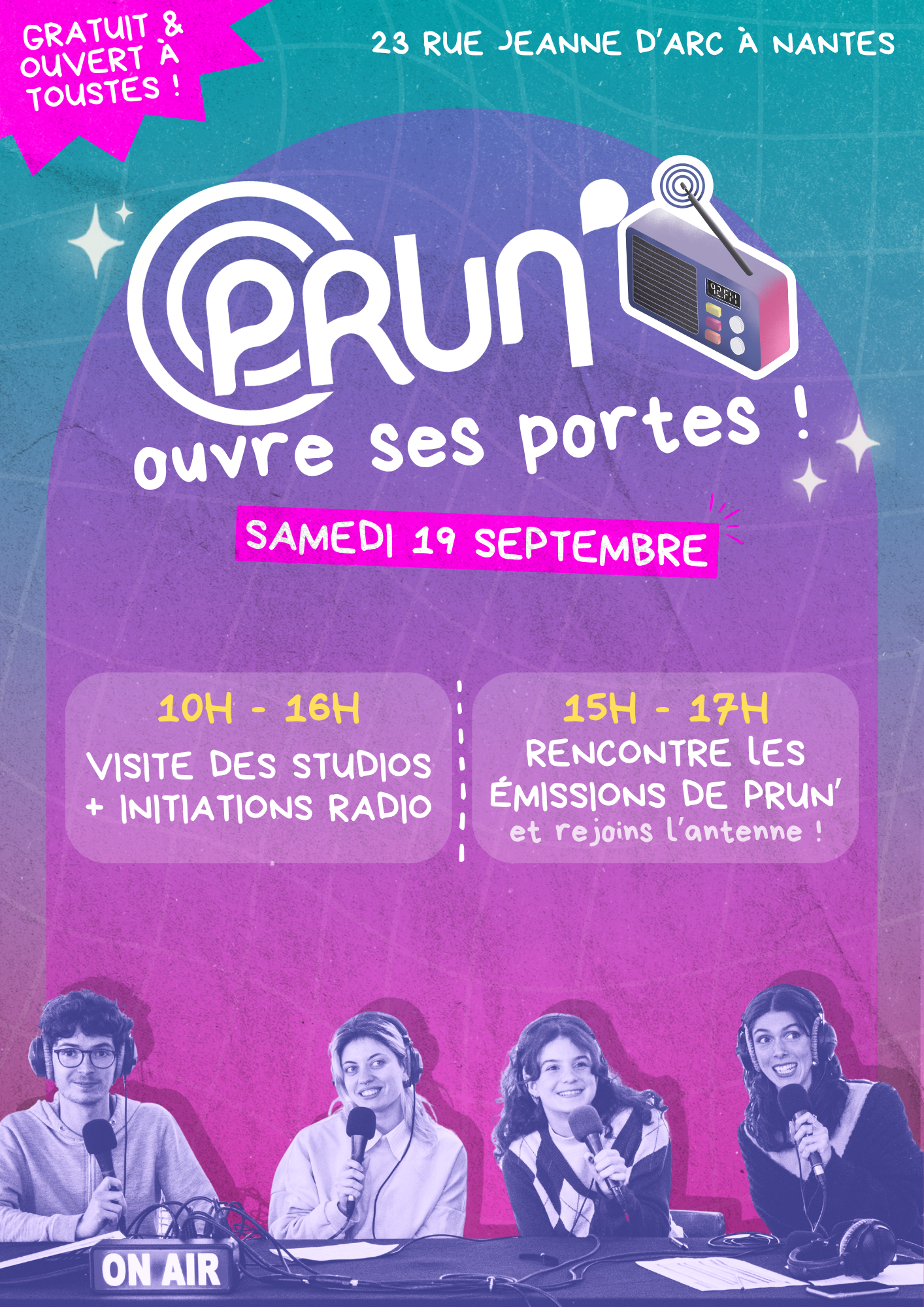 Prun' ouvre ses portes !