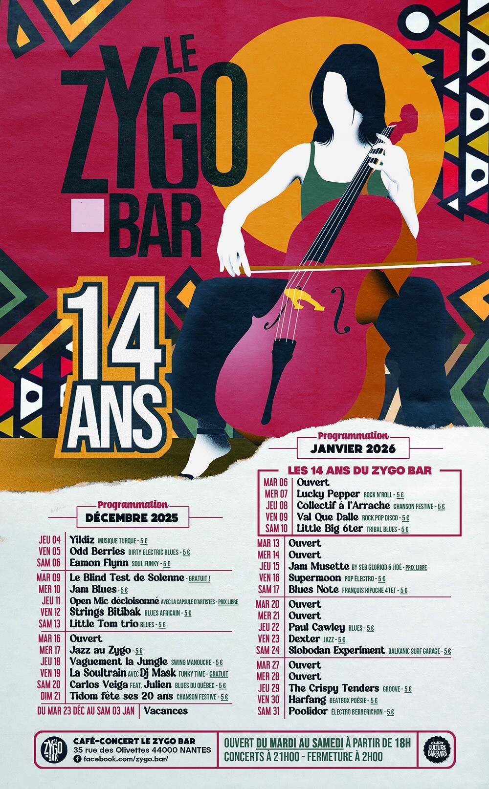 Anniversaire du Zygo Bar