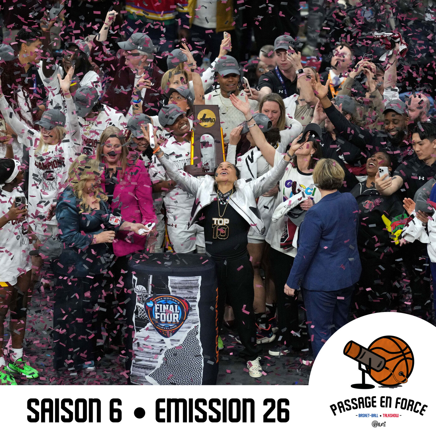 #S6-E26 • Finale NCAA chez les filles, fin de Saison pour Julius Randle, le retour d'Embiid, les Bucks n'y arrivent pas episode artwork