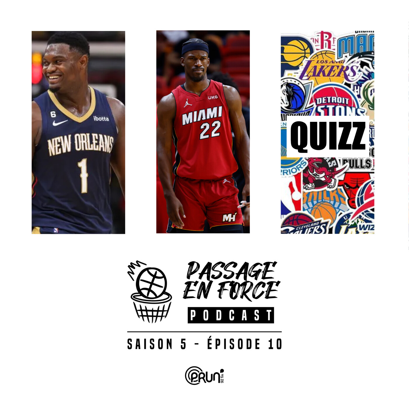 #S5-E10 • Les Pelicans s'envolent, Le Heat ne flambe pas du tout, Quizz NBA episode artwork