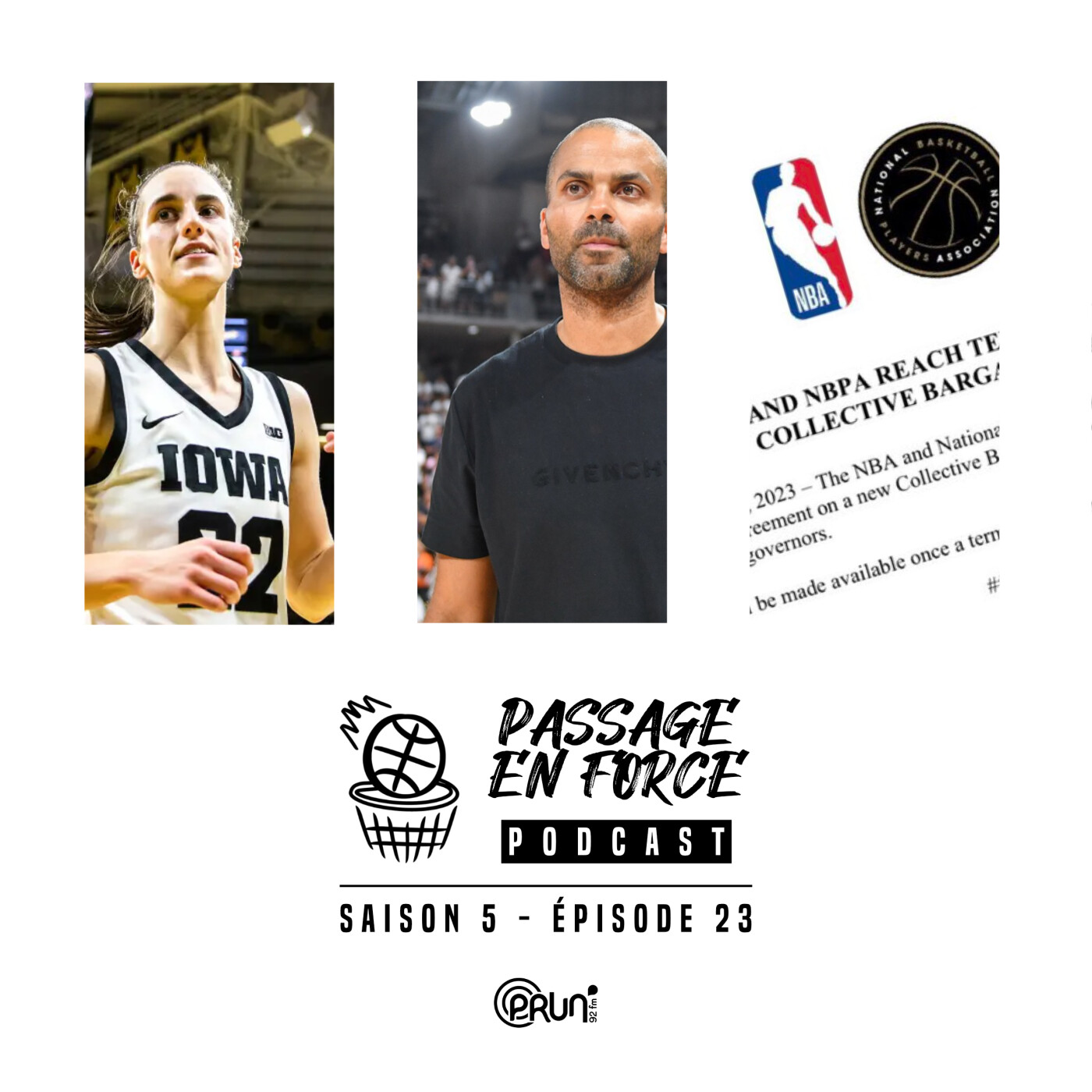 #S5-E23 • La phénoménale Caitlin Clark, TP au Hall Of Fame, les nouvelles règles NBA episode artwork