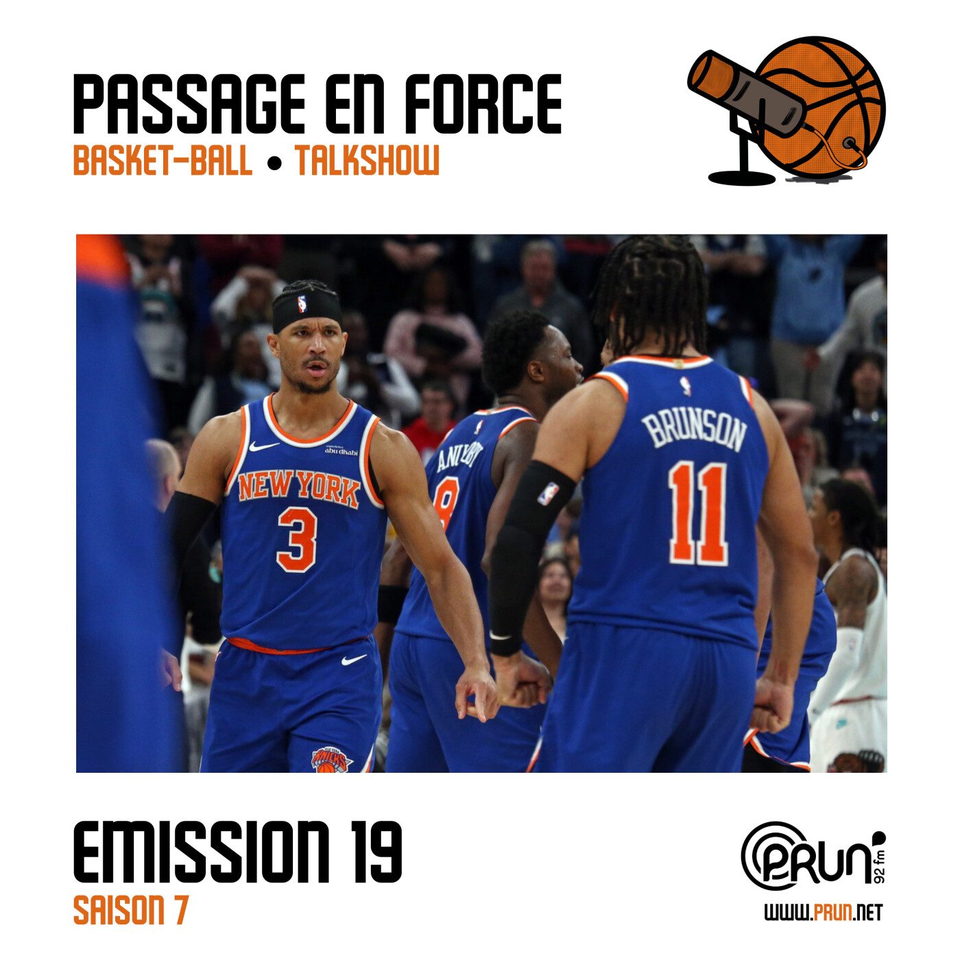#S7-E19 • Les Bleus, les Knicks, les Lakers episode artwork