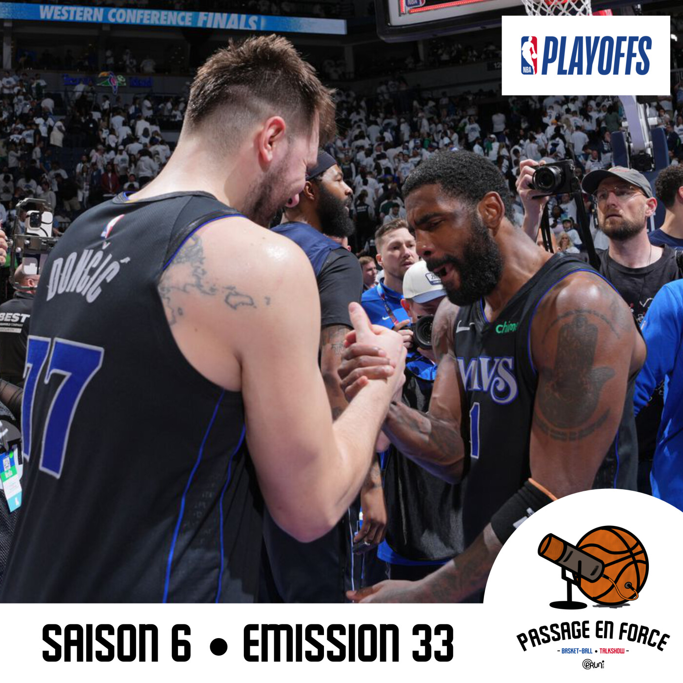 #S6-E33 • Bill Walton, Mike Brown, Lebron James et Finales de Conférences episode artwork