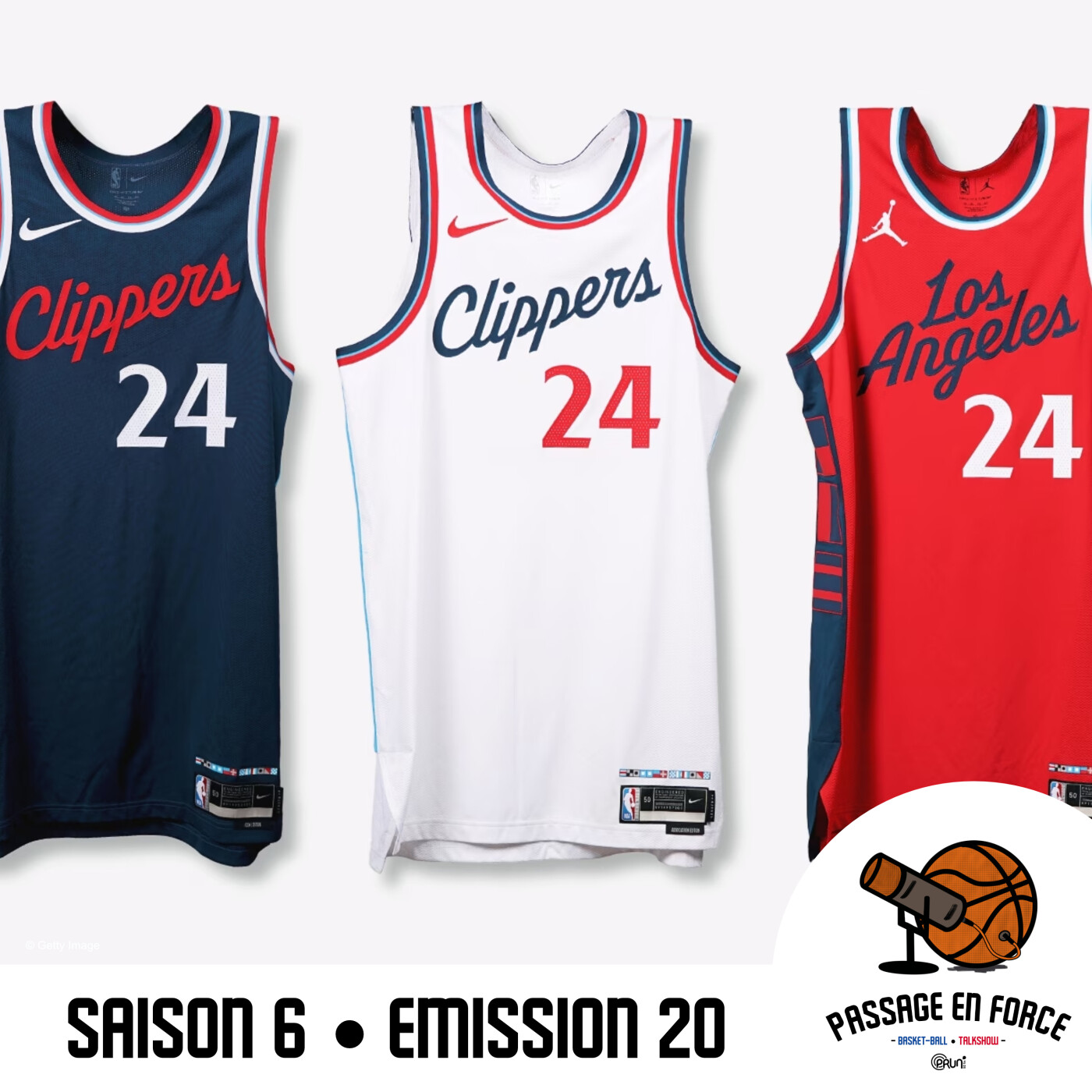 #S6-E20 • Blessures, Steve Kerr, Les Clippers changent de style, Wemby vs Chet episode artwork