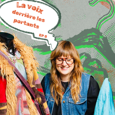 La voix derrière les portants