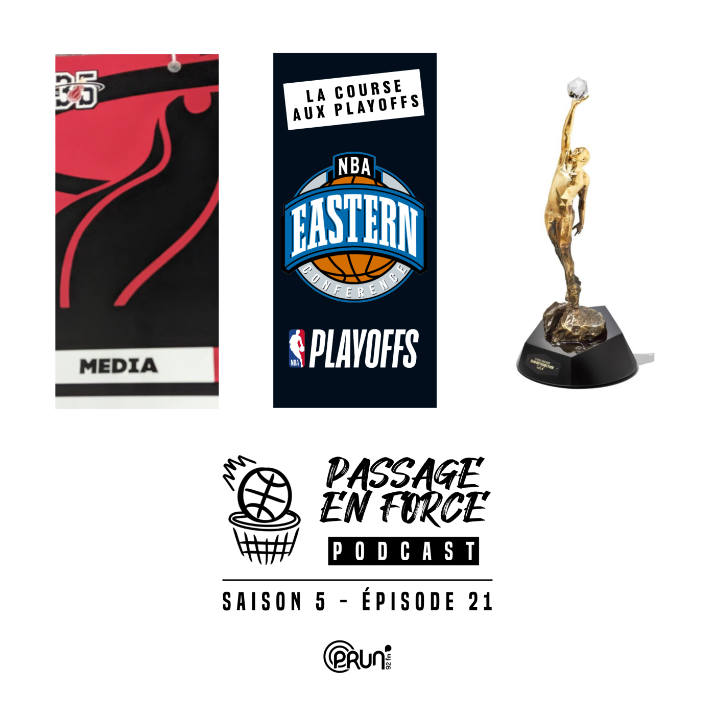 #S5-E21 • Etre un media à un match NBA, Le course aux Playoffs à l'Est, Qui sera le prochain MVP ? episode artwork