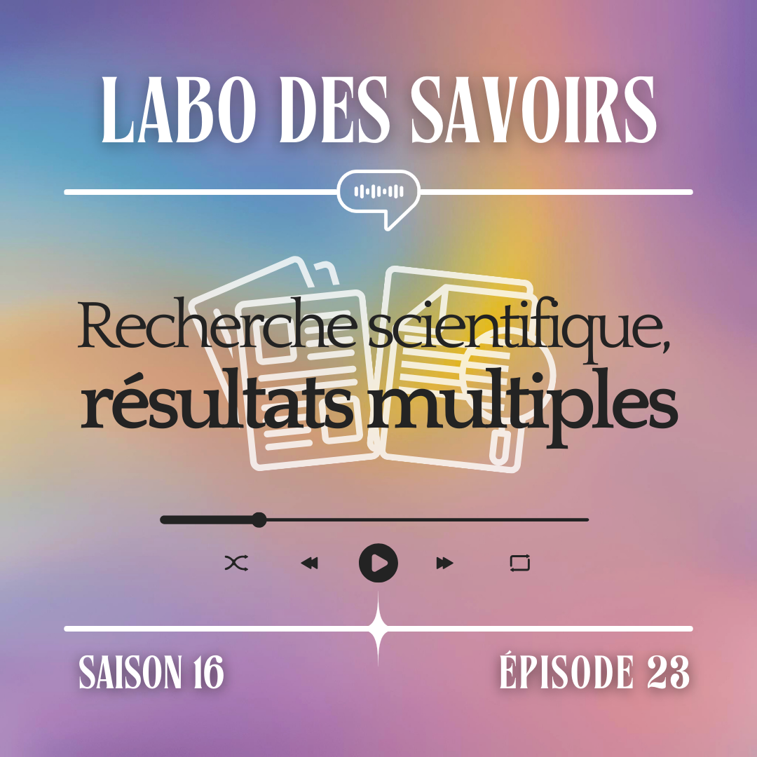 Recherche scientifique, résultats multiples
