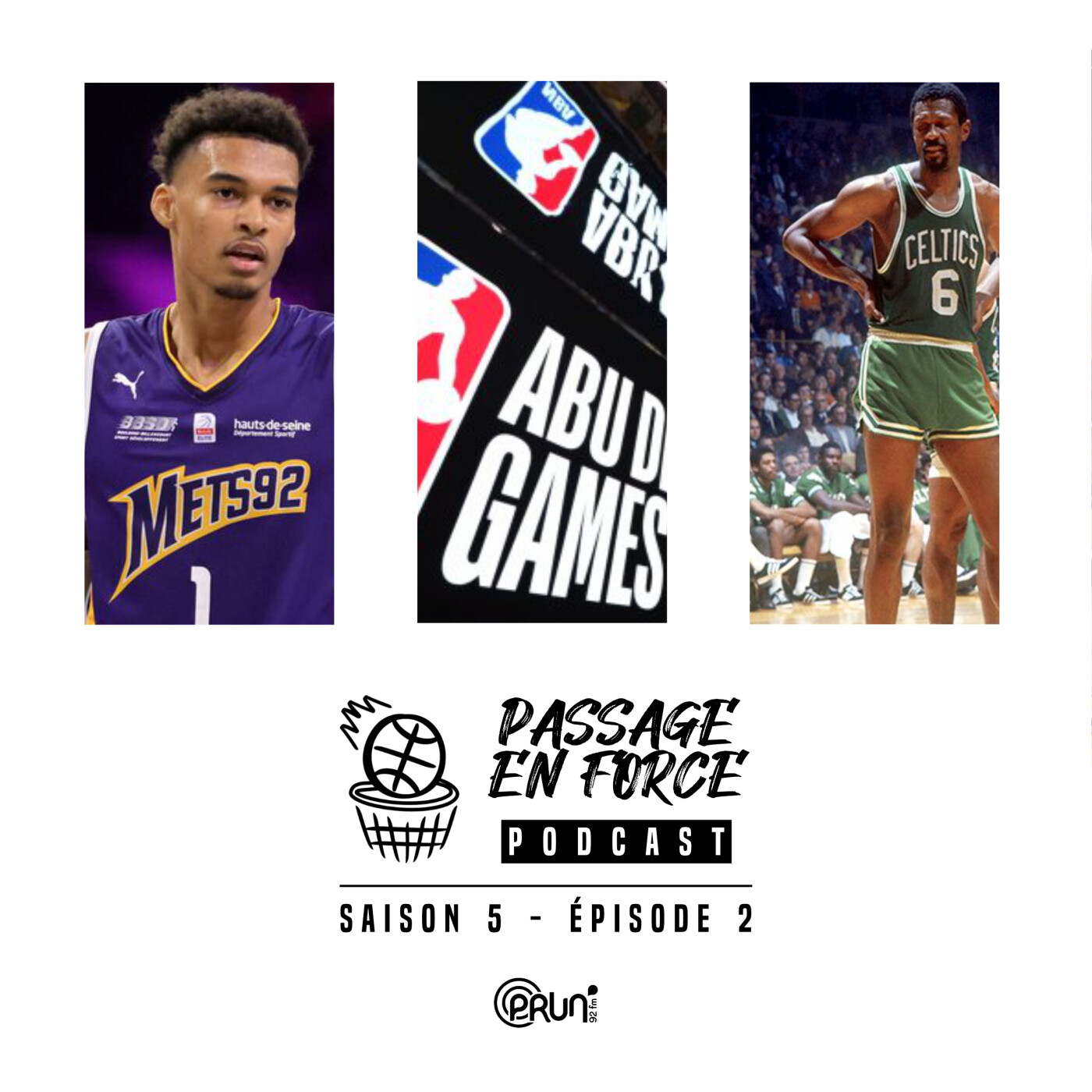 #S5-E2 • Victor Wembanyama, Les NBA Games & Bill Russell episode artwork