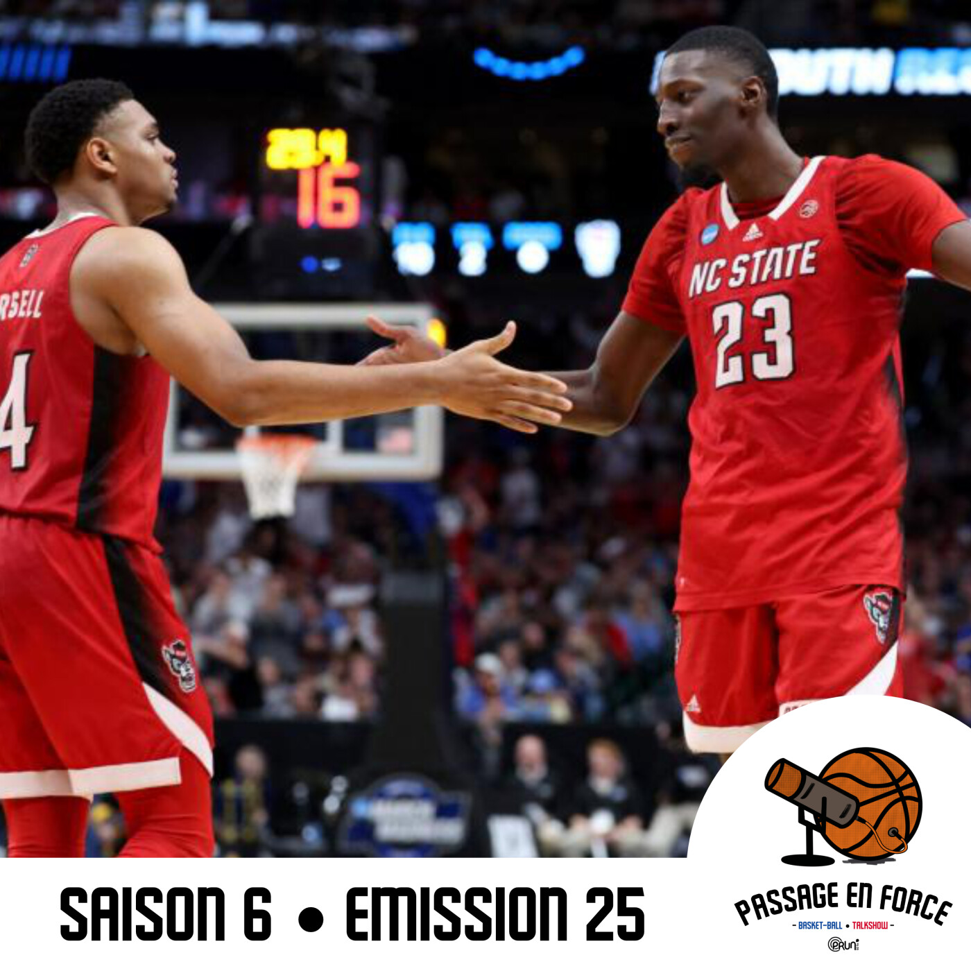 #S6-E25 • Le retour d'Embiid, Les Knicks, March Madness, batailles pour la post-season episode artwork